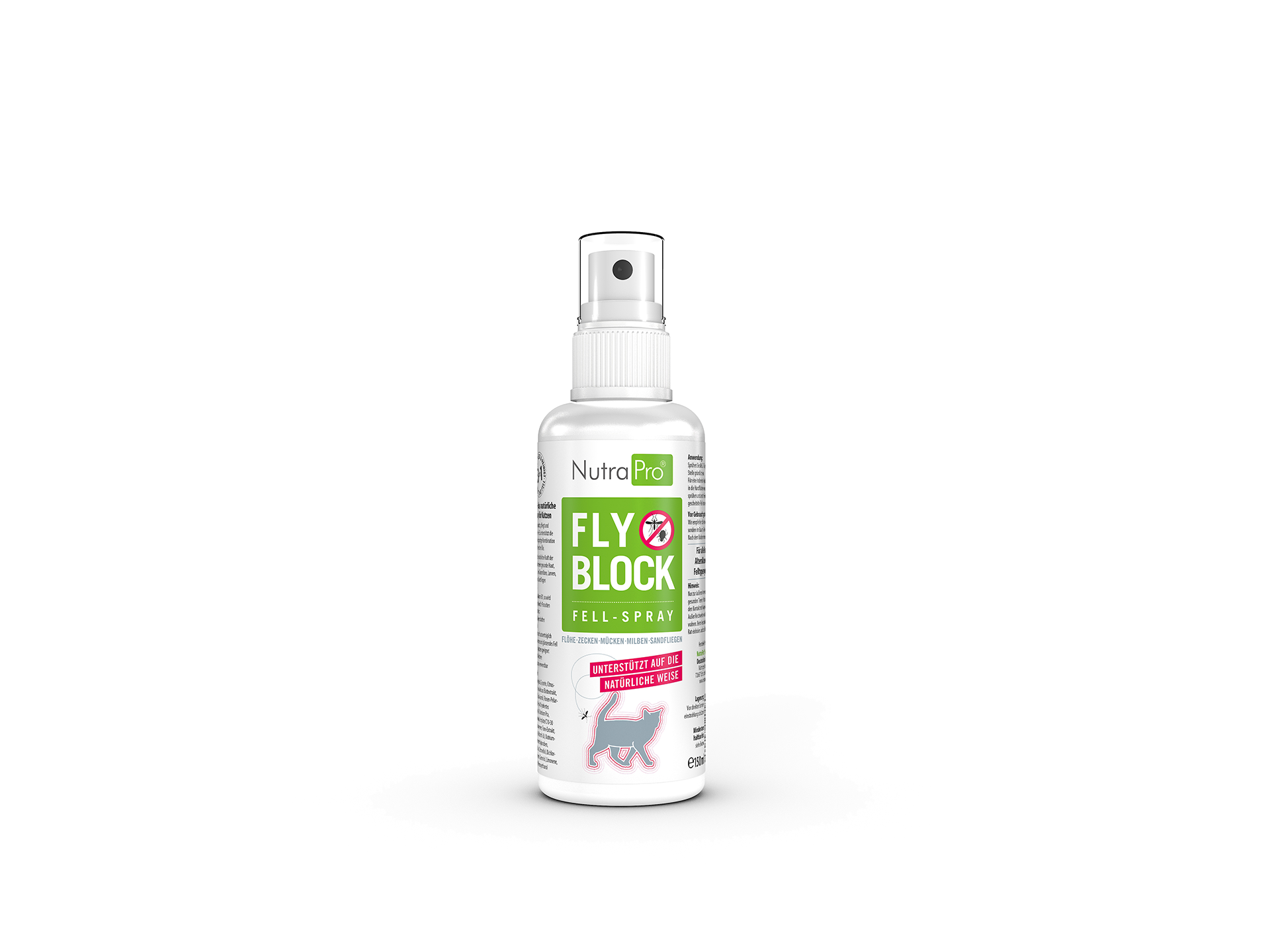 NutraPro® FlyBlock Fell-Spray für Katzen NutraPro® FlyBlock Fell-Spray für Katzen