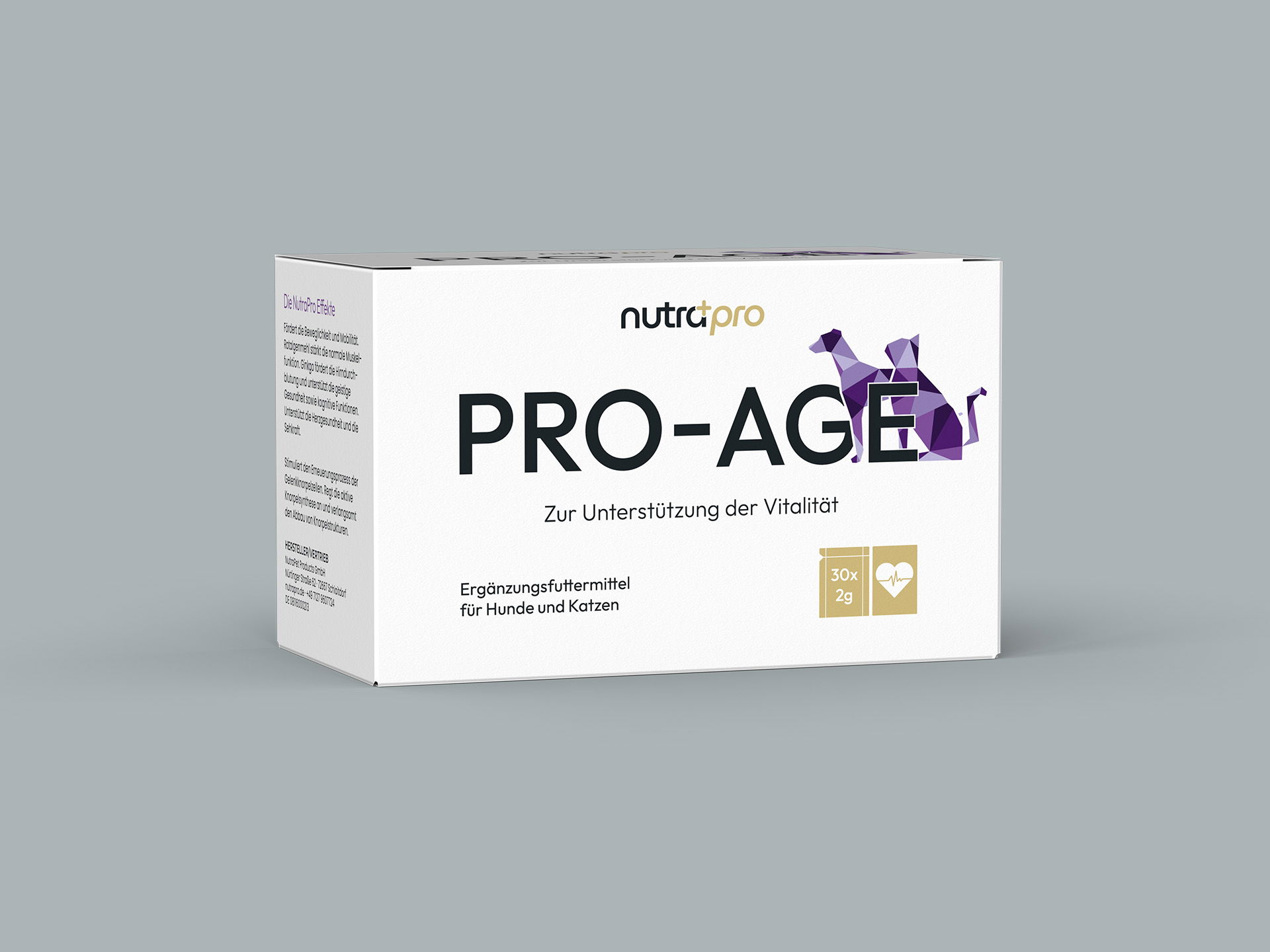 NutraPro® Plus Pro-Age für Hunde und Katzen