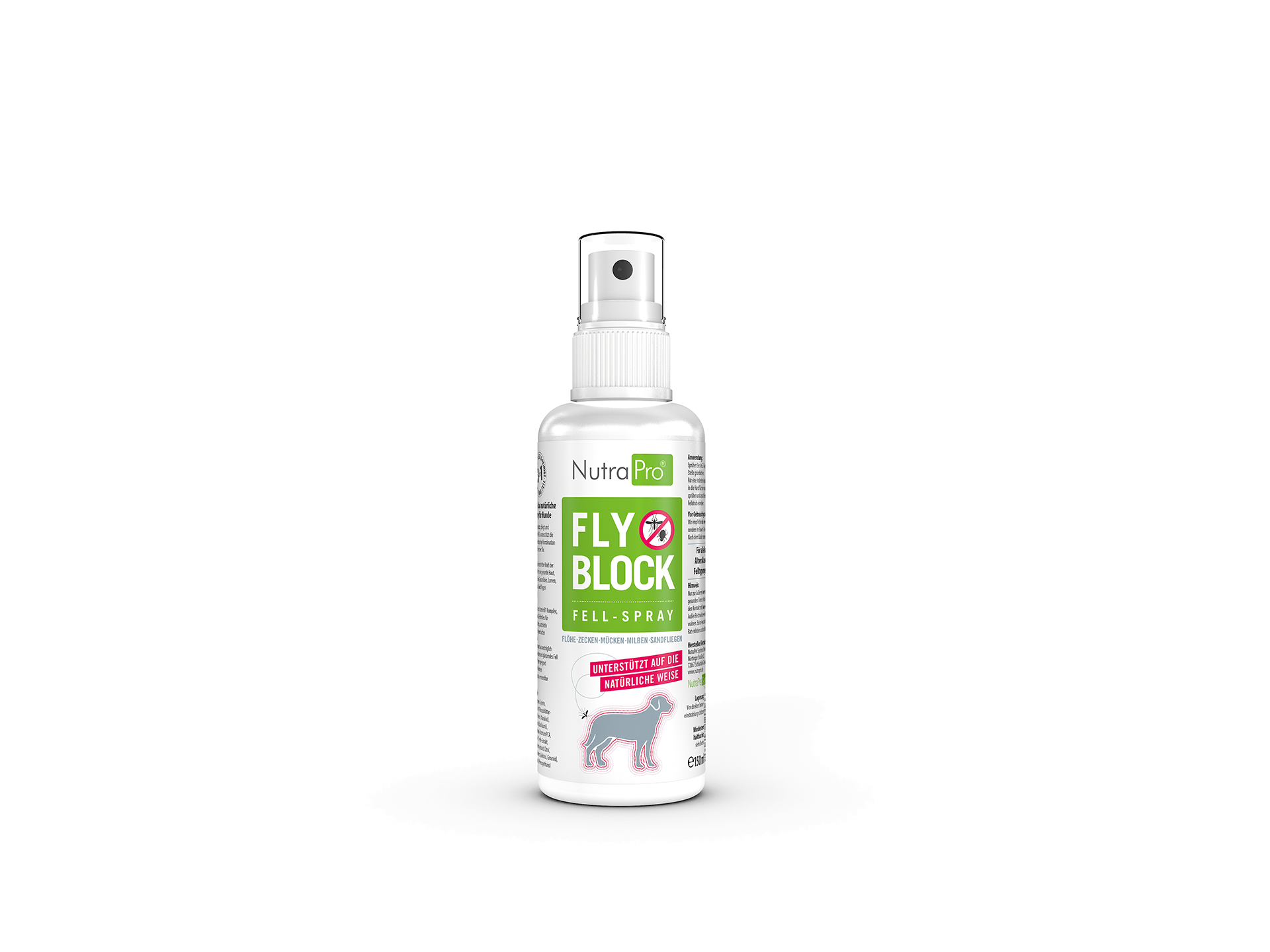 NutraPro® Fly Block Fell-Spray für Hunde