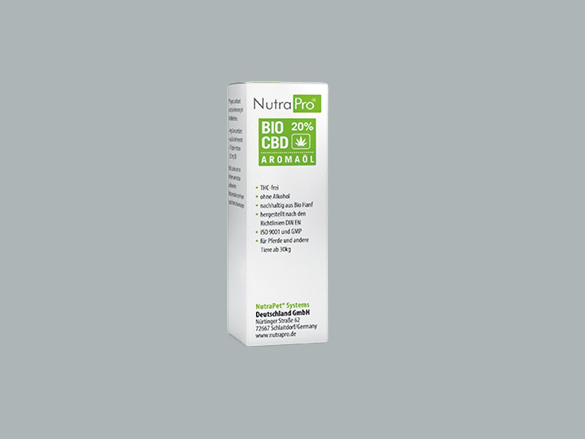 NutraPro® Bio CBD-Öl 20% für Pferde NutraPro® Bio CBD-Öl 20% für Pferde
