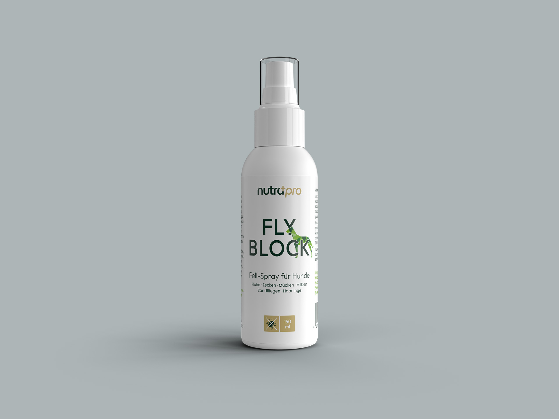 NutraPro® Fly Block Fell-Spray für Hunde